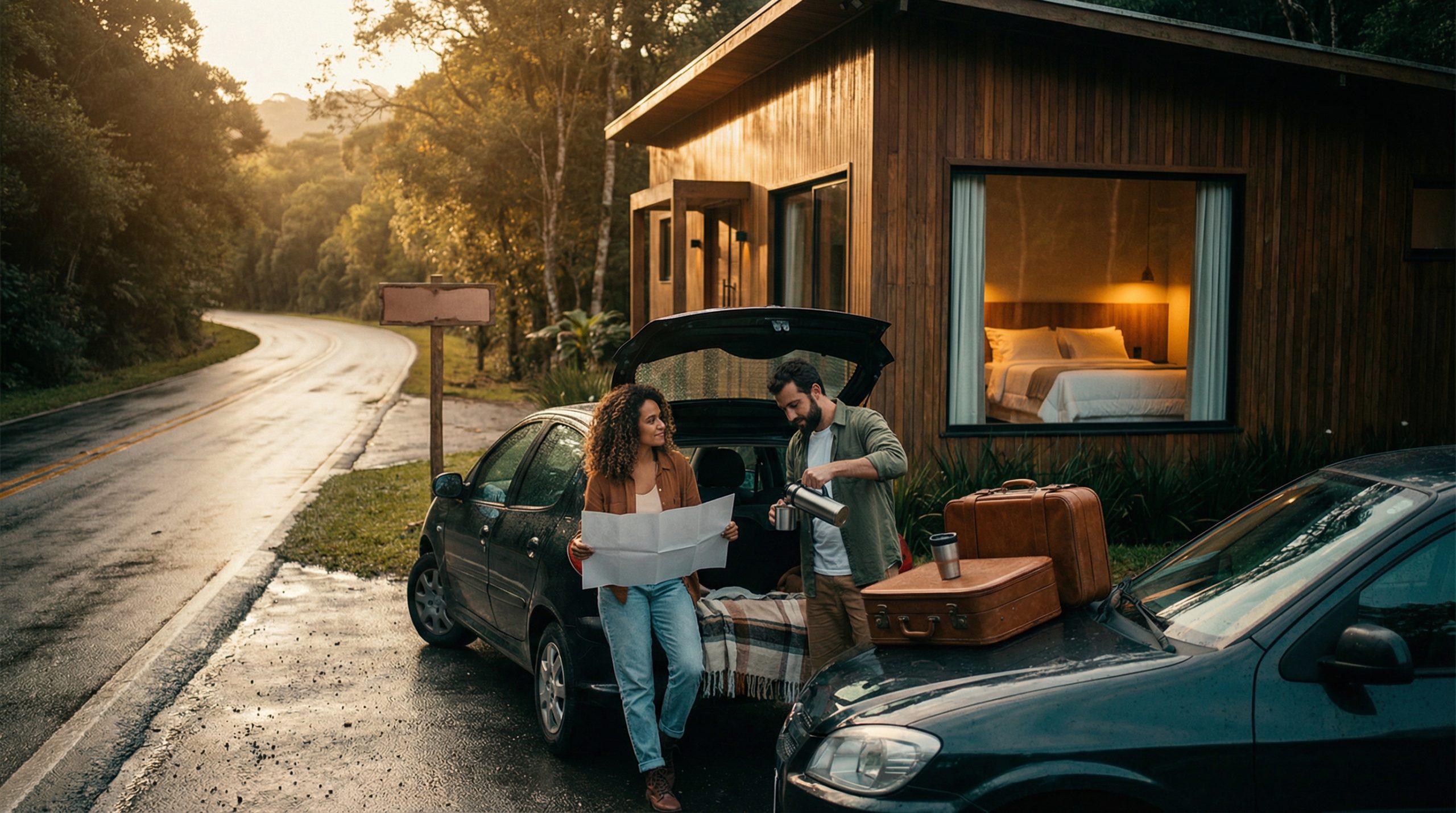 Viagem sem estresse demanda Hospedagem na Rota