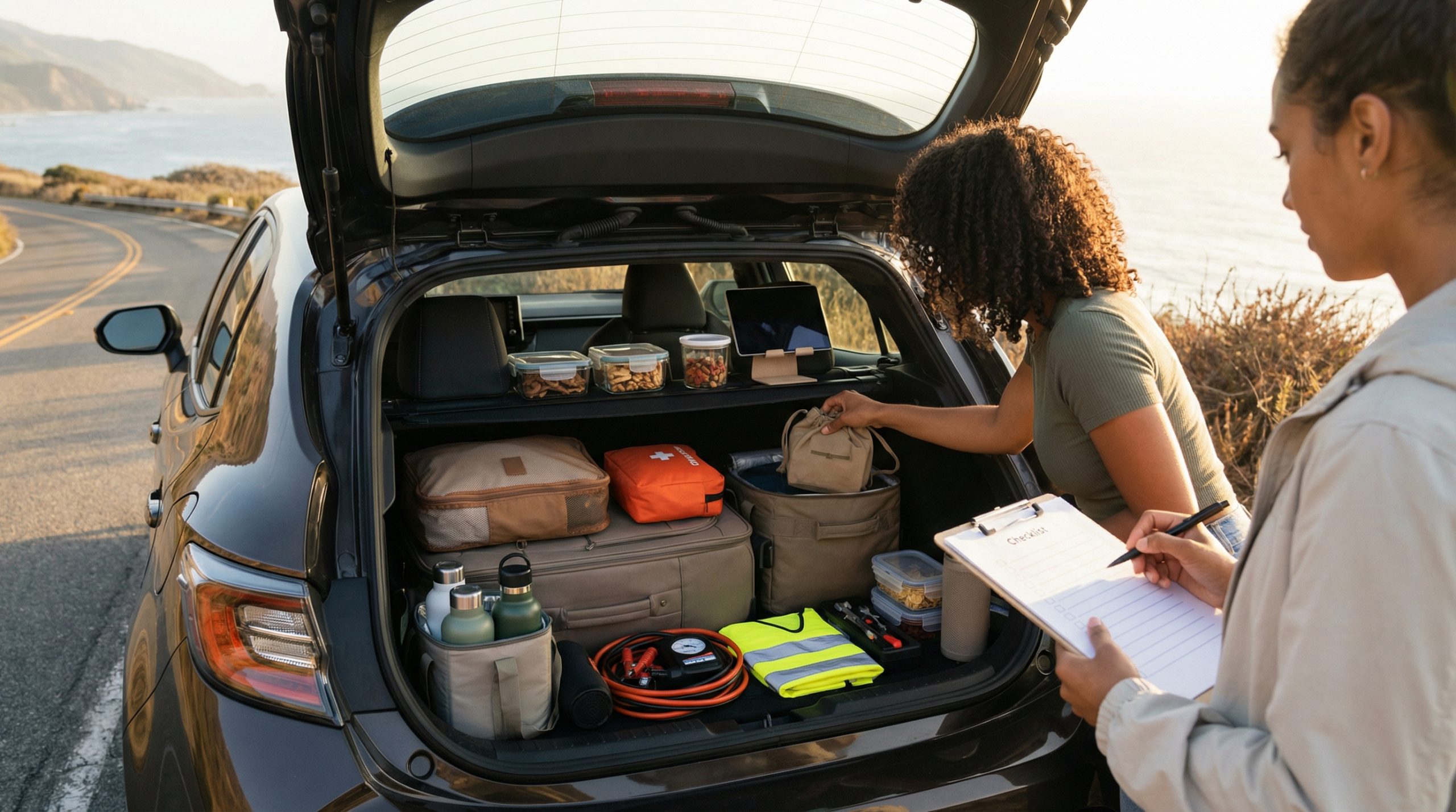 Não lote o carro (ajuste o Checklist e Itens)