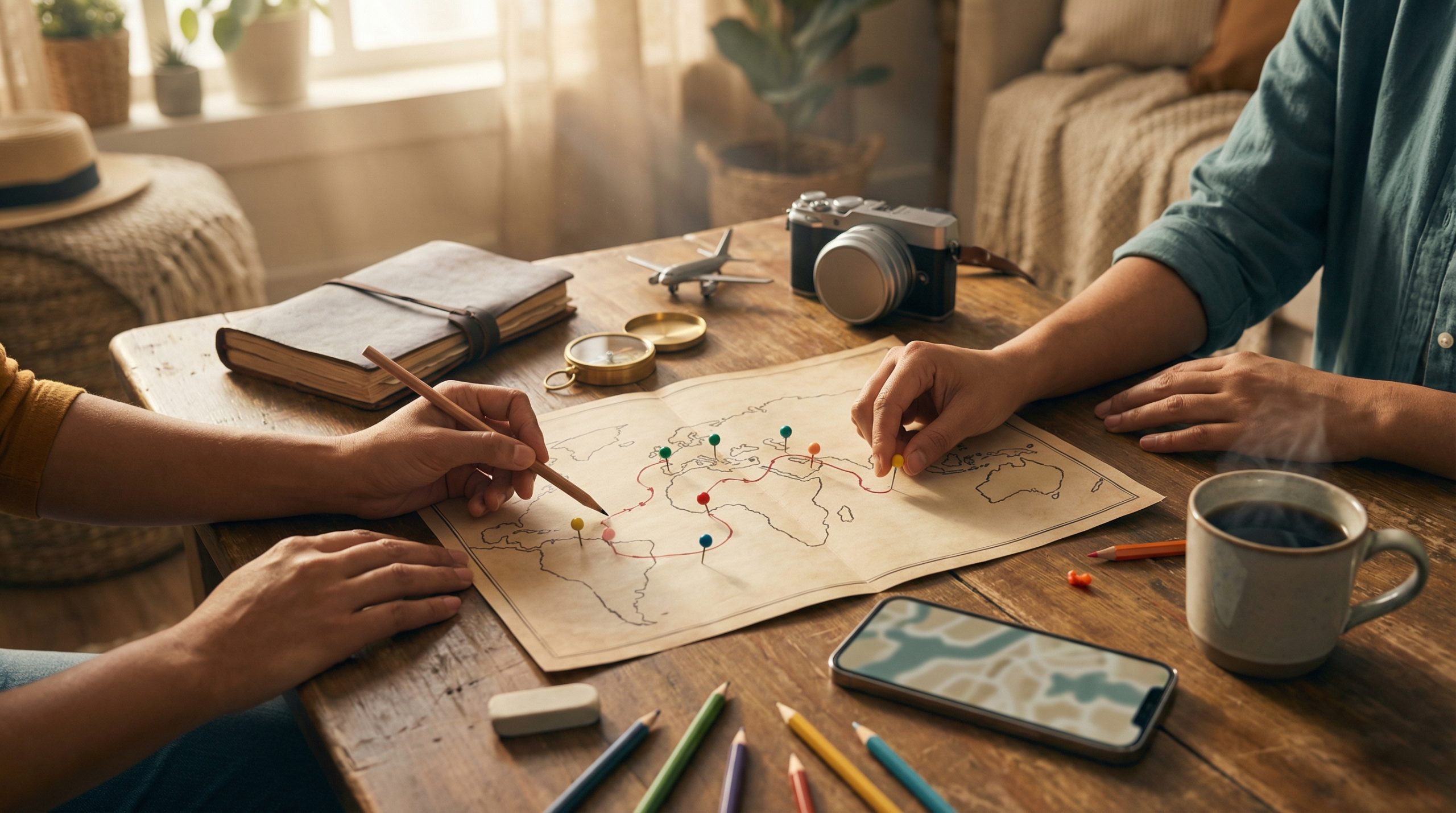 Quem disse que Planejar a Viagem mata o improviso?