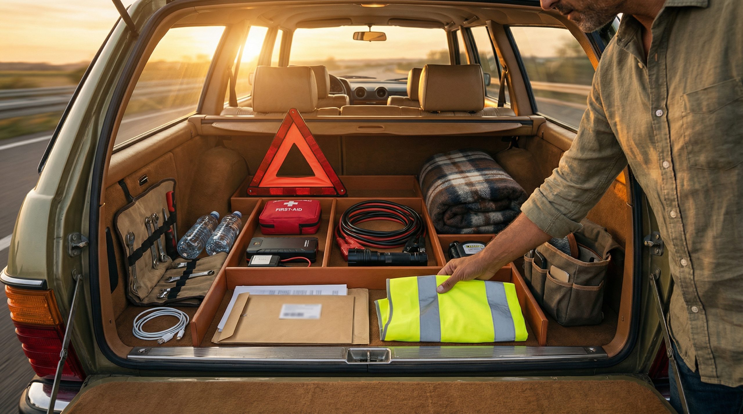 Emergências na estrada testam seu Checklist e Itens