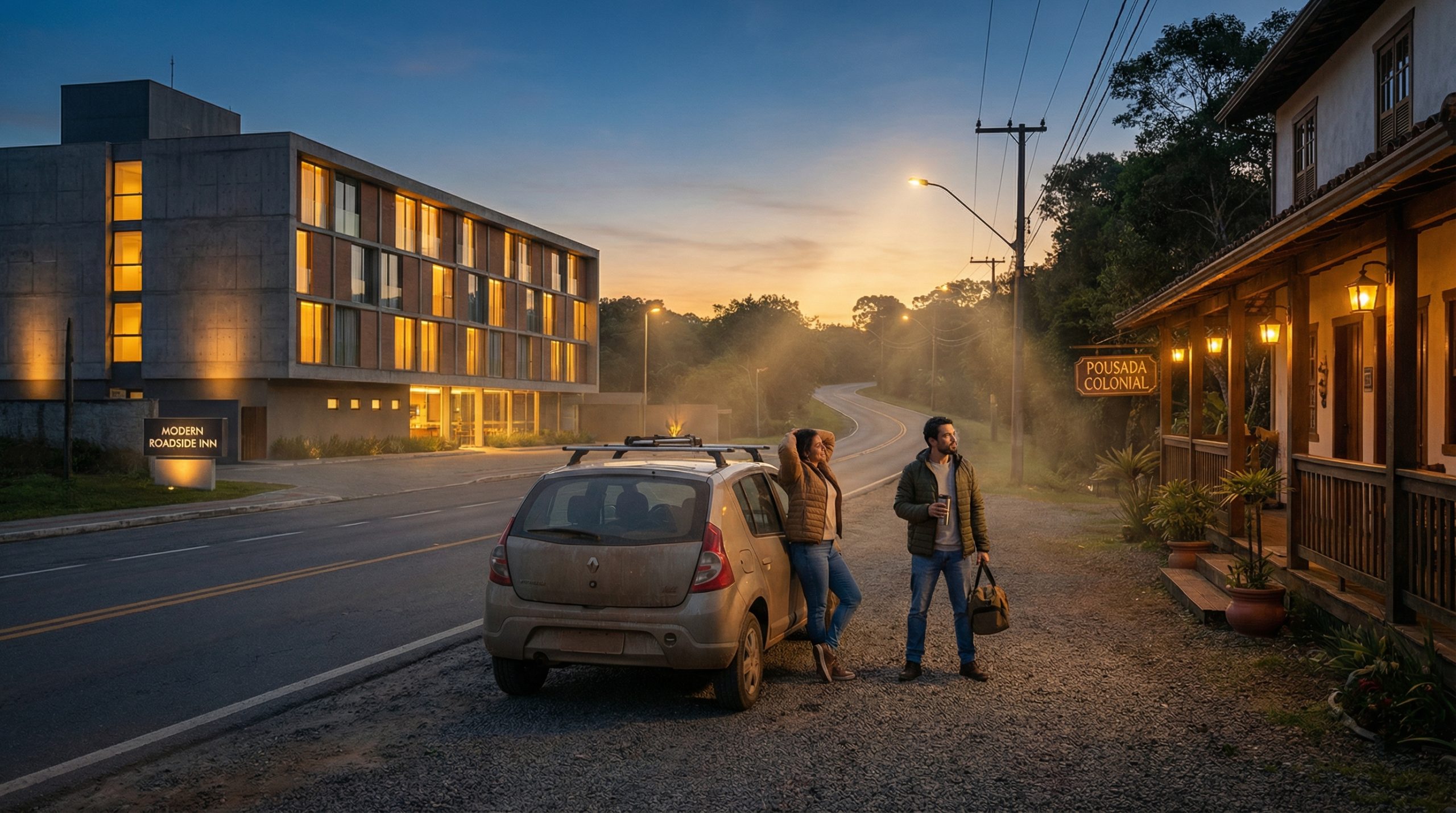 Dormir mal ou garantir boa Hospedagem na Rota?