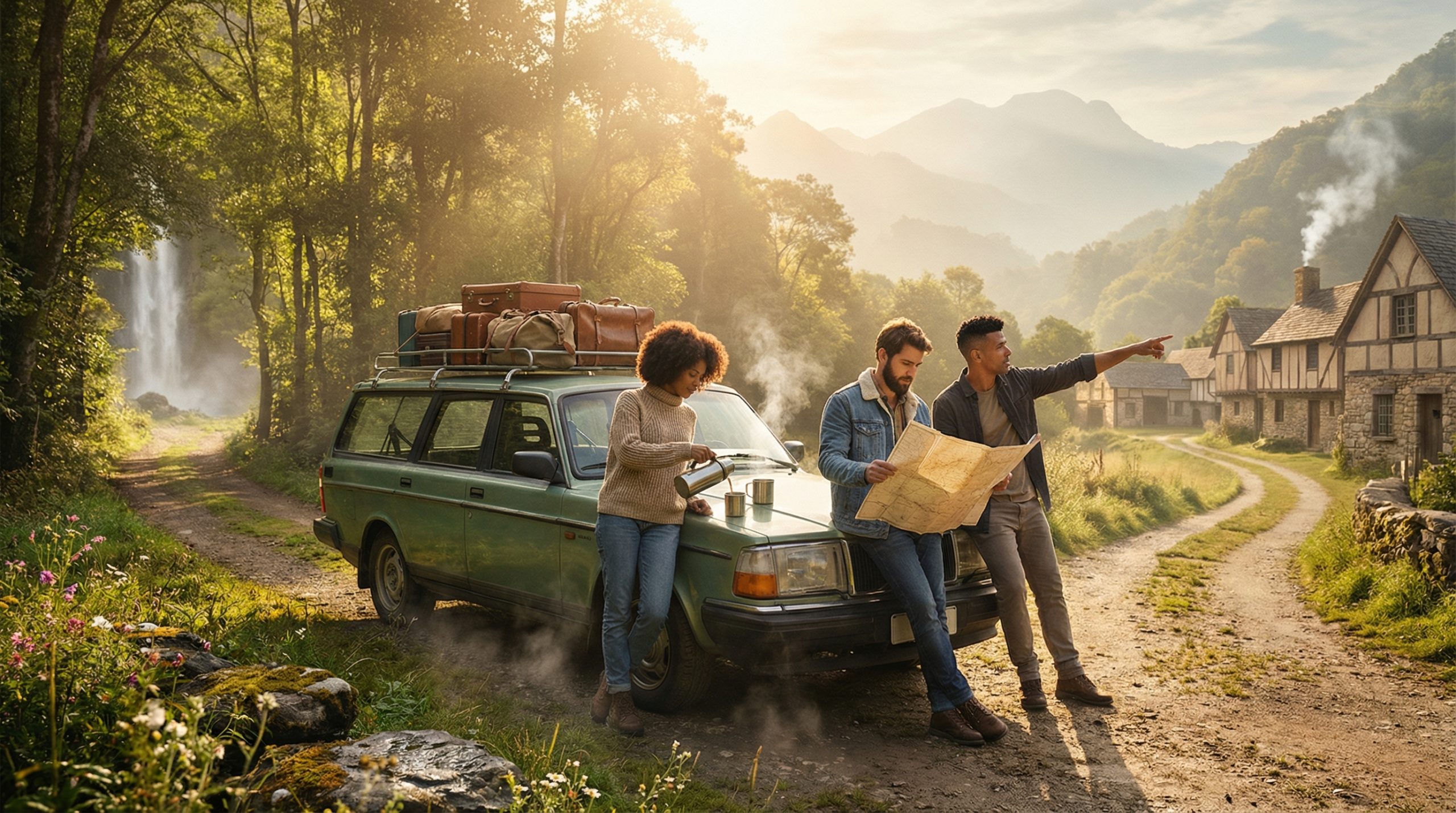 Melhor que o destino são as Paradas e Desvios