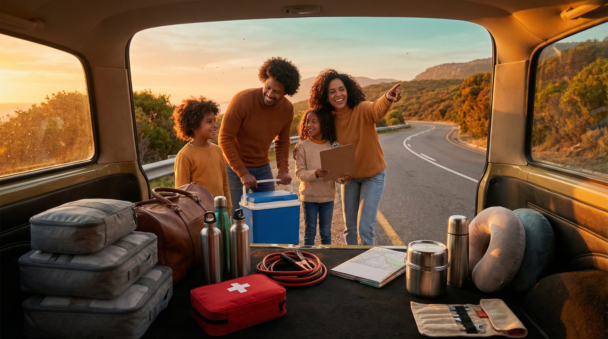 Zero caos na bagagem com Checklist e Itens