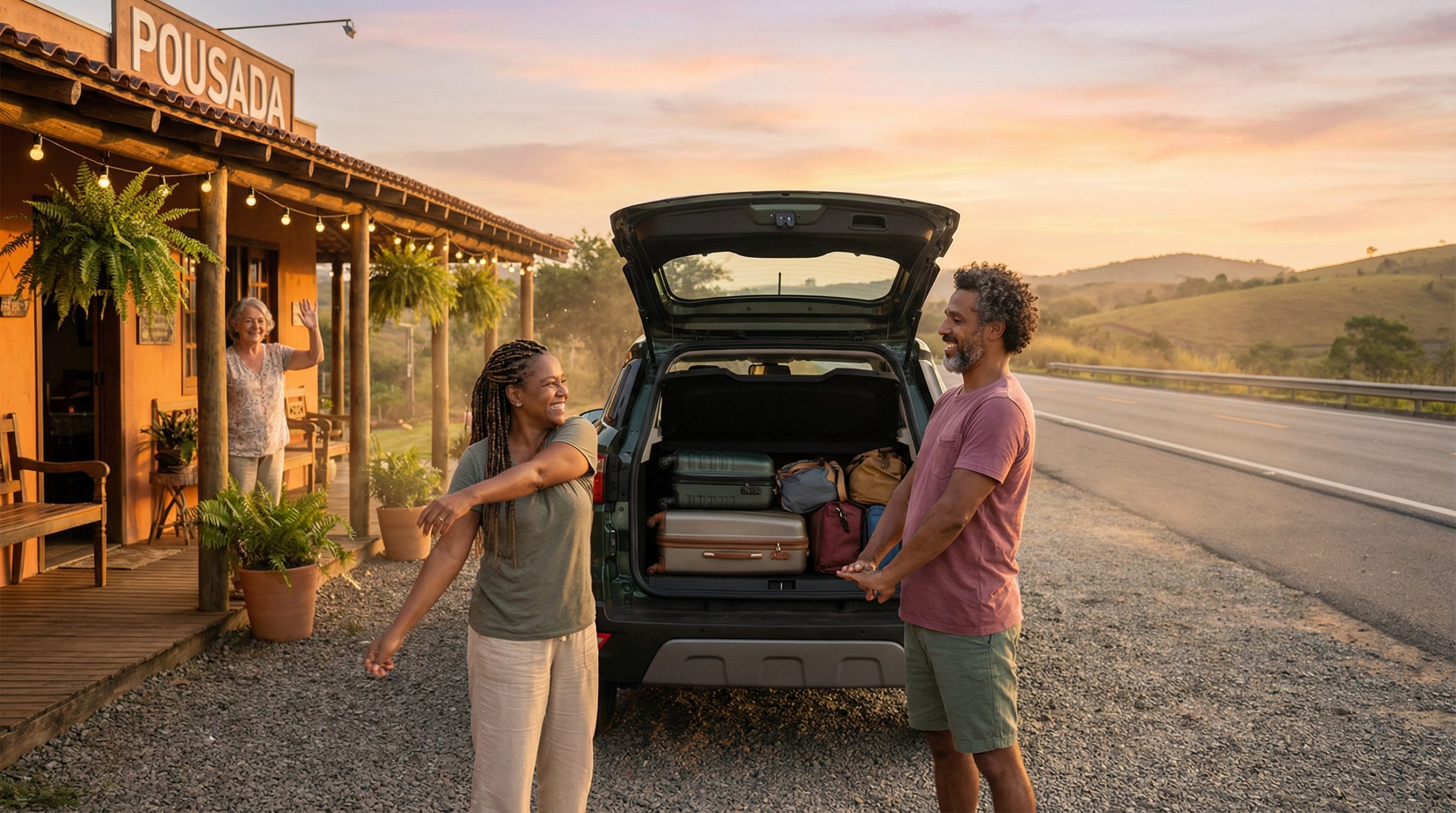 Chegue inteiro ao destino com Hospedagem na Rota