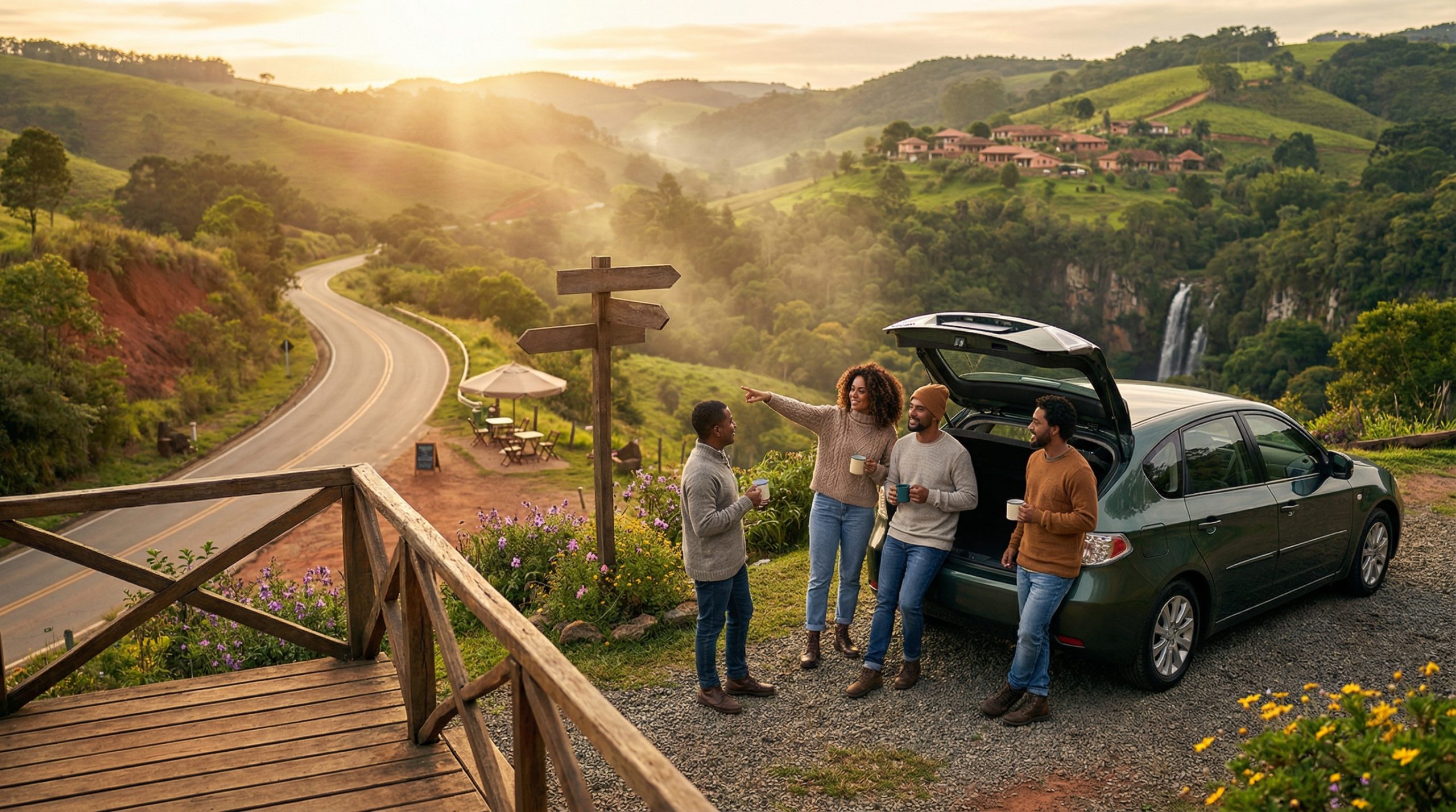 Vilas e mirantes — o trunfo das Paradas e Desvios